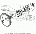 645.1111125 Крышка корпуса подшипников топливного насоса Зил-4331 ЗИЛ